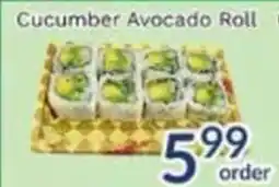 Oceans Fresh Food Market Cucumber Avocado Roll Crazy offer