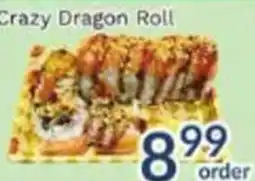 Oceans Fresh Food Market Crazy Dragon Roll offer