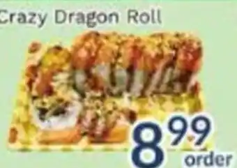 Oceans Fresh Food Market Crazy Dragon Roll offer