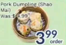 Oceans Fresh Food Market Pork Dumpling (Shao Mai) offer