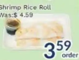 Oceans Fresh Food Market Shrimp Rice Roll offer