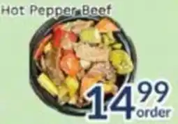 Oceans Fresh Food Market Hot Pepper Beef offer