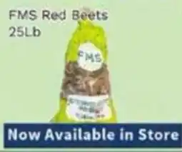 Oceans Fresh Food Market FMS Red Beets offer