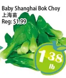 Food Depot Supermarket Baby shanghai bok choy offer