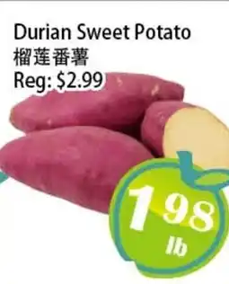 Food Depot Supermarket Durian sweet potato offer