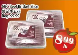 Food Depot Supermarket CBC Beef Brisket Slice offer