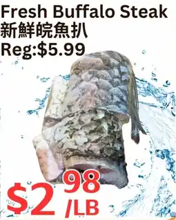 Farm Fresh Supermarket Fresh buffalo steak offer