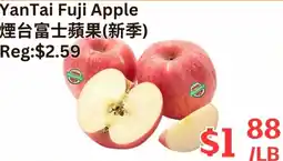 Farm Fresh Supermarket YanTai Fuji Apple offer