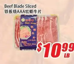 WinCo Food Mart Beef blade sliced offer