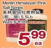 First Choice Supermarket Merilin Himalayan Pink Salt Series offer