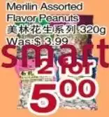 First Choice Supermarket Merilin Assorted Flavor Peanuts offer