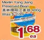 First Choice Supermarket Merilin Yang Jiang Preserved Bean offer