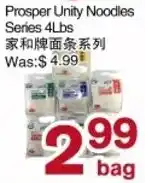 First Choice Supermarket Prosper Unity Noodles Series offer