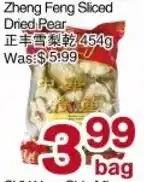 First Choice Supermarket Zheng Feng Sliced Dried Pear offer