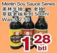 First Choice Supermarket Merilin Soy Sauce Series offer