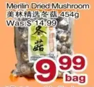 First Choice Supermarket Merilin Dried Mushroom offer