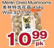 First Choice Supermarket Merilin Dried Mushrooms offer