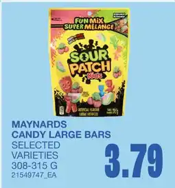 Wholesale Club CANDY LARGE BARS offer