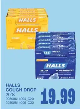 Wholesale Club COUGH DROP, 20'S offer
