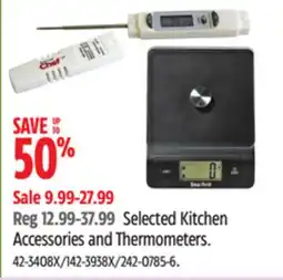 Canadian Tire Selected Kitchen Accessories and Thermometers offer