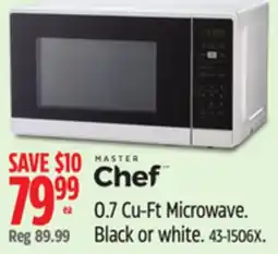 Canadian Tire MASTER Chef 0.7 Cu-Ft Microwave offer