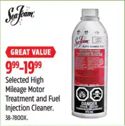 Canadian Tire Seafoam Selected High Mileage Motor Treatment and Fuel Injection Cleaner offer