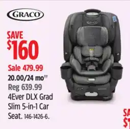 Canadian Tire 4Ever DLX Grad Slim 5-in-1 Car Seat offer