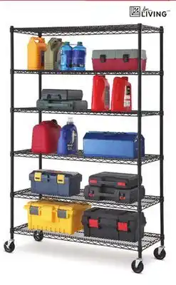 Canadian Tire 6-Tier Adjustable Wire Shelving Storage Unit offer