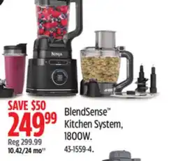 Canadian Tire Ninja BlendSense Kitchen System, 1800W offer