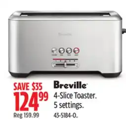 Canadian Tire Breville 4-Slice Toaster offer