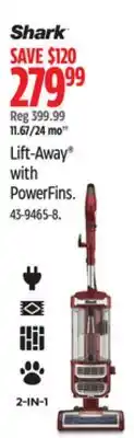 Canadian Tire Shark Lift-Away with PowerFins offer