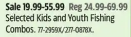 Canadian Tire ZEBCO Selected Kids and Youth Fishing Combos offer