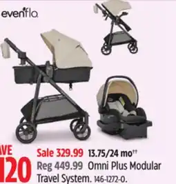 Canadian Tire Evenflo Omni Plus Modular Travel System offer