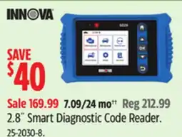 Canadian Tire INNOVA 2.8 Smart Diagnostic Code Reader offer