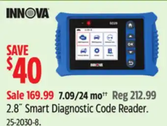 Canadian Tire INNOVA 2.8 Smart Diagnostic Code Reader offer