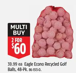 Canadian Tire Eagle Econo Recycled Golf Balls offer