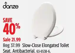 Canadian Tire Slow-Close Elongated Toilet Seat offer