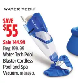 Canadian Tire Water Tech Pool Blaster Cordless Pool and Spa Vacuum offer