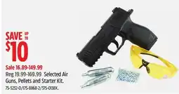 Canadian Tire Selected Air Guns, Pellets and Starter Kit offer