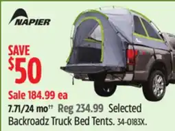 Canadian Tire Selected Backroadz Truck Bed Tents offer