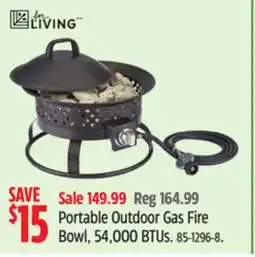 Canadian Tire Portable Outdoor Gas Fire Bowl offer