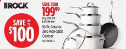 Canadian Tire 10-Pc Ceramic Zero-Non Stick Cookset offer