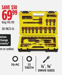 Canadian Tire Stanley offer