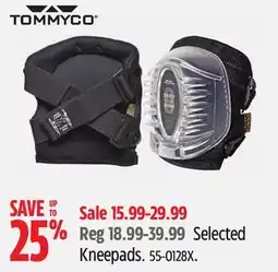 Canadian Tire TOMMYCO Selected Kneepads offer