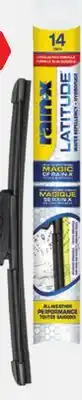 Canadian Tire Selected Rain-X Latitude Wiper Blades offer
