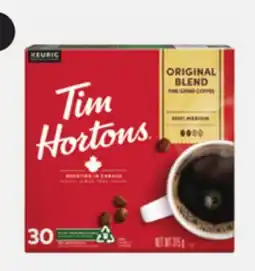 Canadian Tire Selected Tim Hortons K-Cup Coffee Pods offer