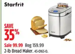 Canadian Tire Starfrit 2-lb Bread Maker offer