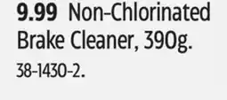 Canadian Tire Non-Chlorinated Brake Cleaner, 390g offer