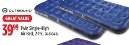 Canadian Tire OUTBOUND Twin Single-High Air Bed offer