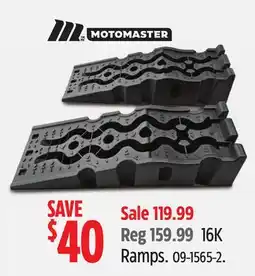 Canadian Tire 16K Ramps Motomaster offer